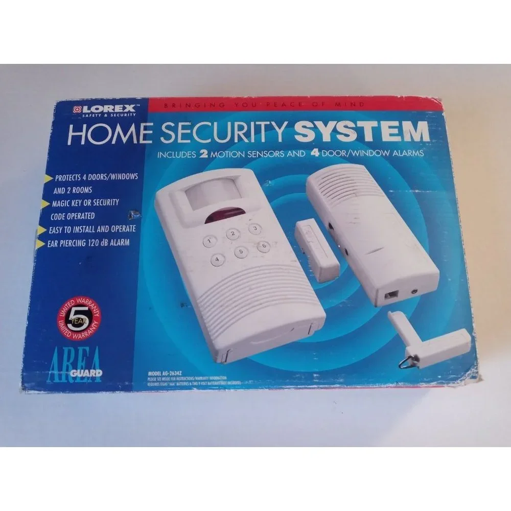 Lorex Safety & Security Home Security System AG-2634Z NEW